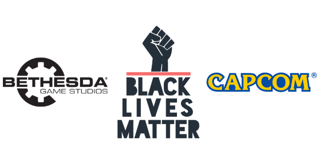 Bethesda Capcom support black causes