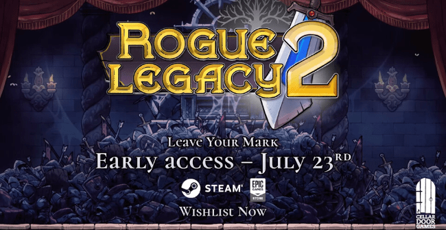rogue legacy 2 trailer