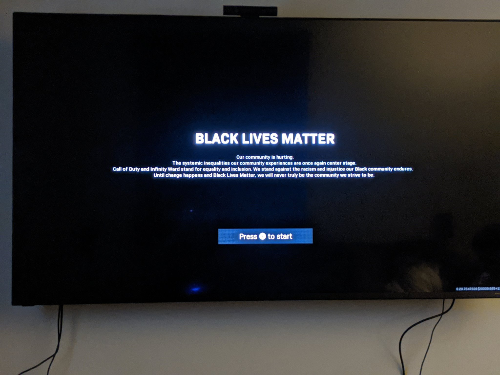 Call of Duty Warzone black Lives matter