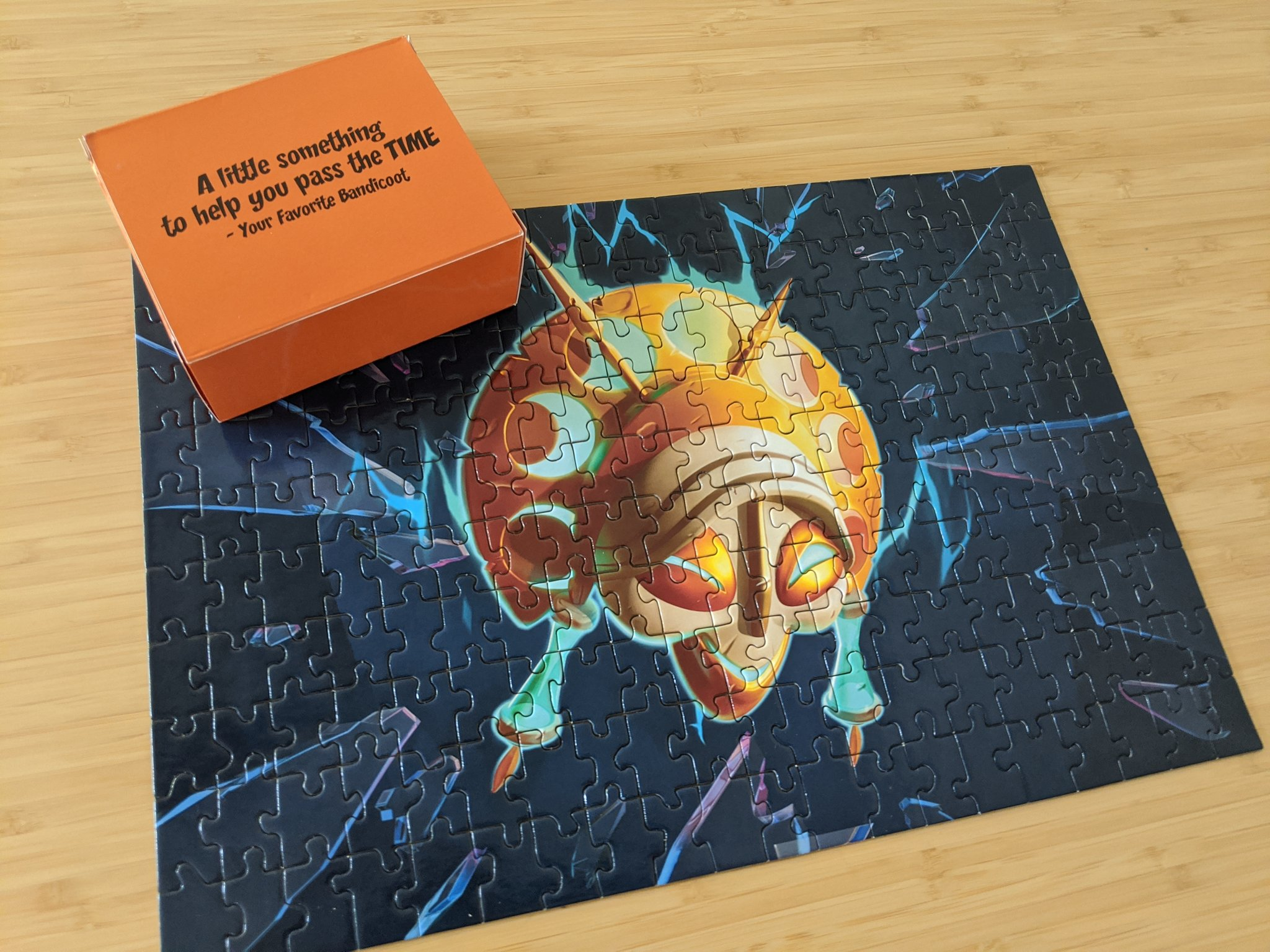 Crash Bandicoot game tease puzzle time