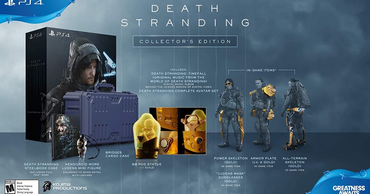 Death Stranding Special Edition PS4 Neuf - Jeux vidéo
