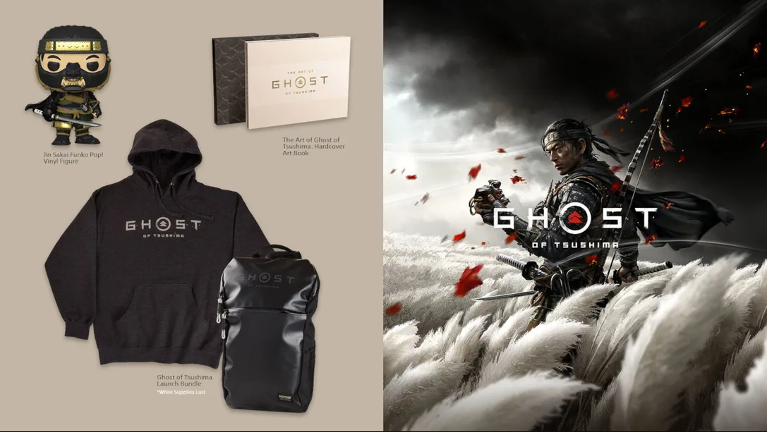 ghost of tsushima official merchandise