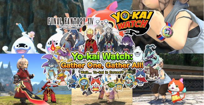 Gather One, Gather All─Yo-kai Watch Returns to Eorzea!