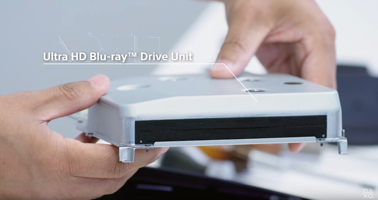ps5 teardown blu ray drive disc drive