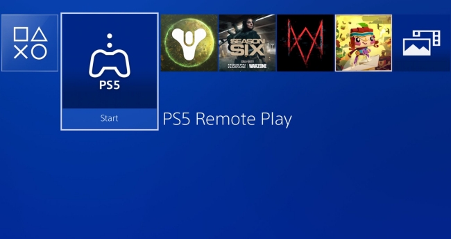 playstation 5 remote play