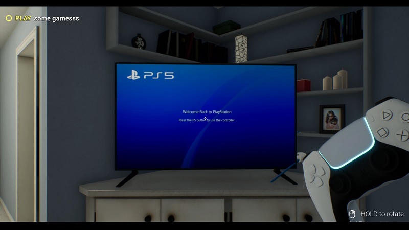 PS5 Simulator' Is a Free Game for Those Who Don't Have the Console Yet