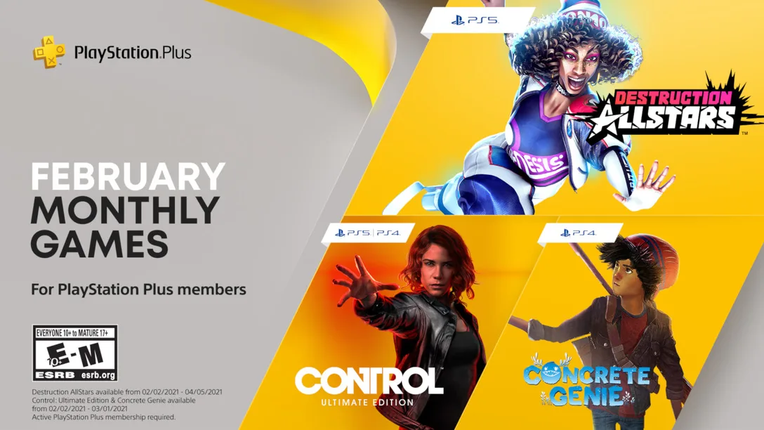 PlayStation reveals February games, closure of PS Plus Collection