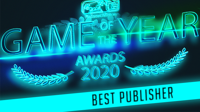 PSLS Game of the year awards 2020 best publisher winner