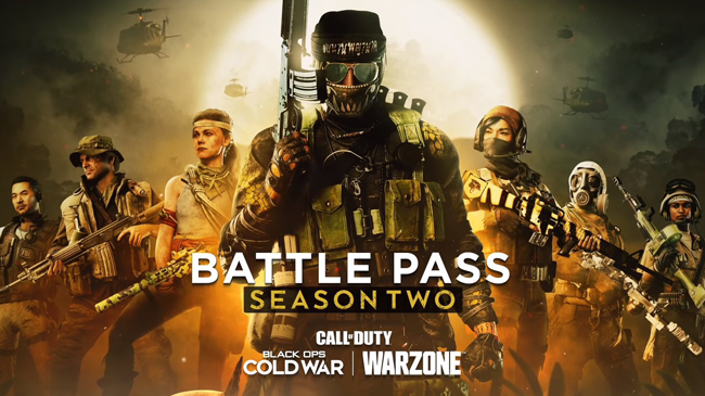 Call of Duty black ops cold war warzone season two battle pass