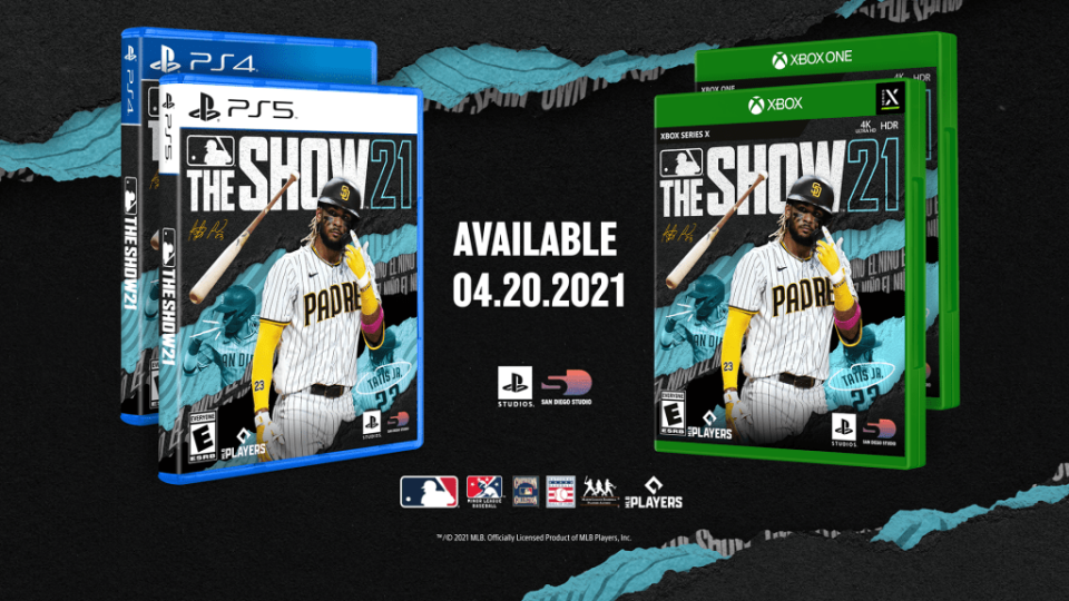 mlb the show 21 cover xbox PlayStation studios