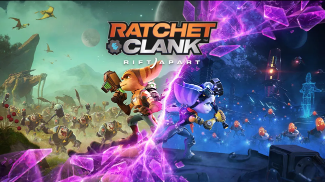 ratchet and clank rift apart release date key art