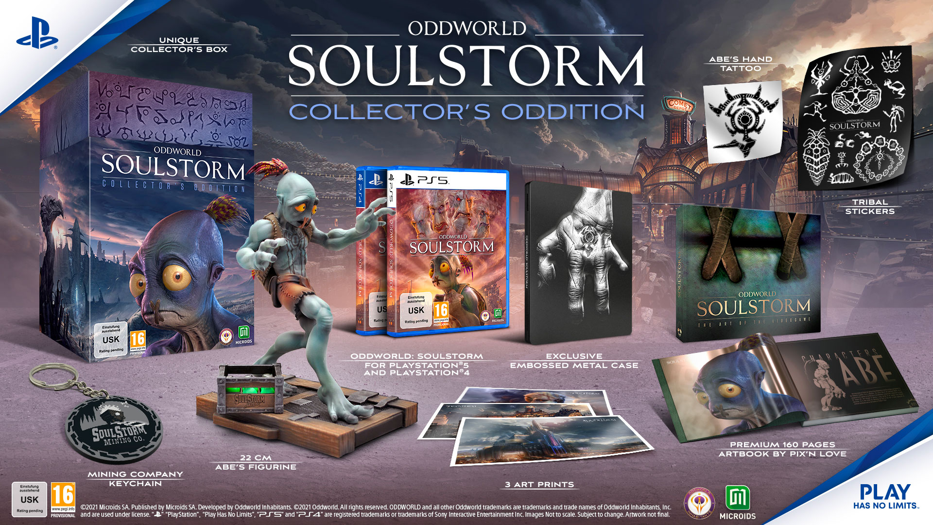 Oddworld Soulstorm Collectors Edition