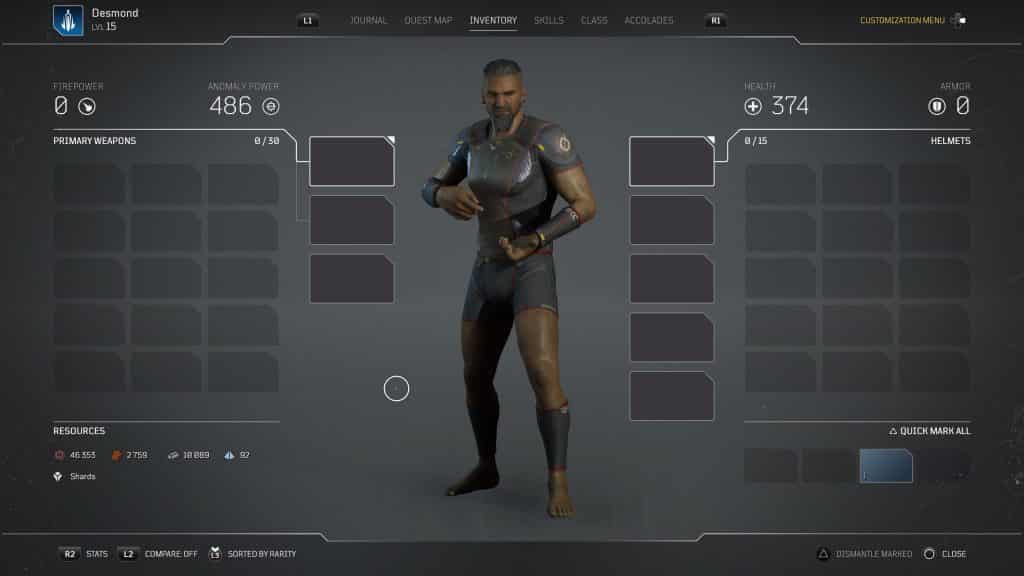 Outriders Inventory Wipe bug fixed