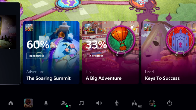 PS5 Dualsense controller battery percentage