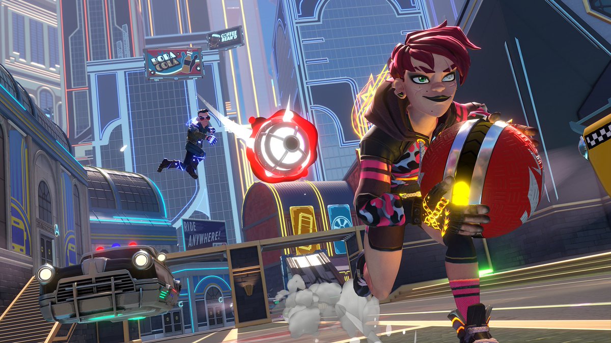 Knockout city is a dodgeball arena battler where you can really be the ball