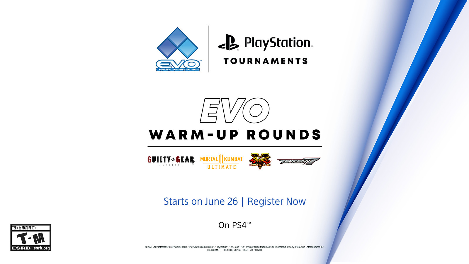 Evo Community Tournaments PS4