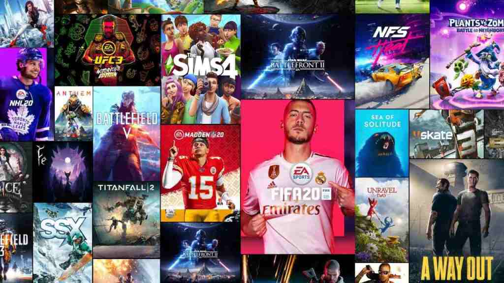 EA Tv style advertisements commercials simulmedia playerWON in games denies