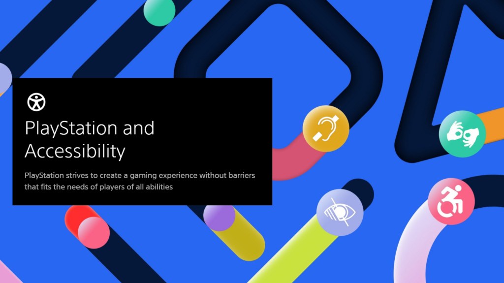 PlayStation Accessibility Features Website