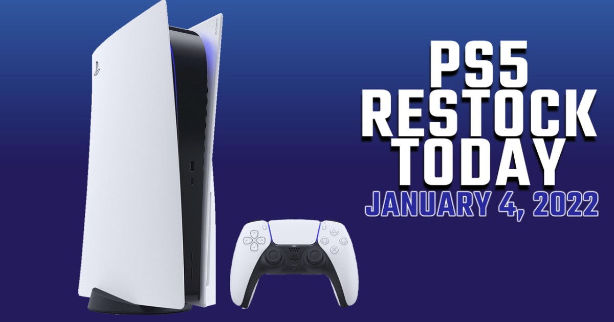 PS5 Restock 2022 Where in stock for January 4? (US, UK) PlayStation