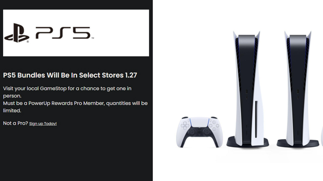 PS5 Restock January 27