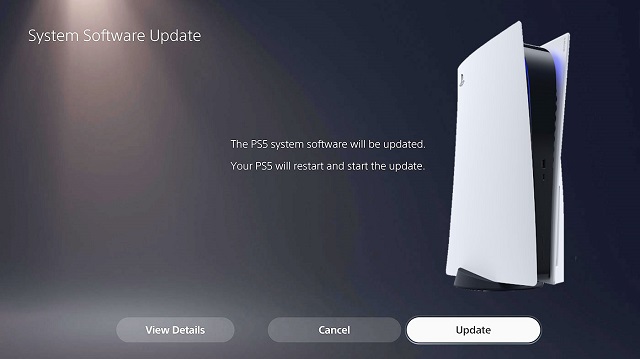 PS5 System Software Update