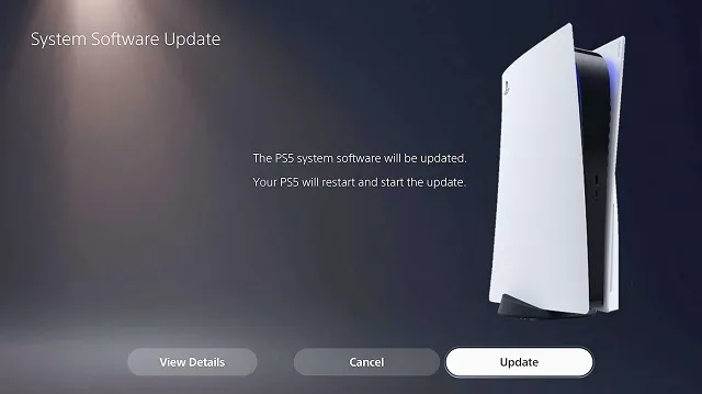 PS5 System Software Update