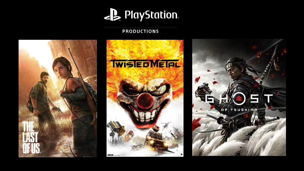 Rino on X: Upcoming #PlayStation Exclusives Adaptations🚀 ✓Horizon (Series,  Netflix) ✓Ghost of Tsushima (Movie) ✓God of War (Series, ) ✓The Last  of Us (Series, HBO) ✓Twisted Metal (Series) ✓Gran Turismo (Series) Which