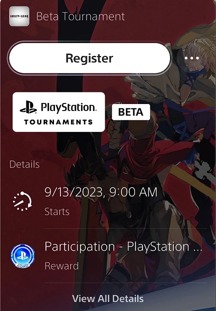 PlayStation Tournaments Public Beta PS5
