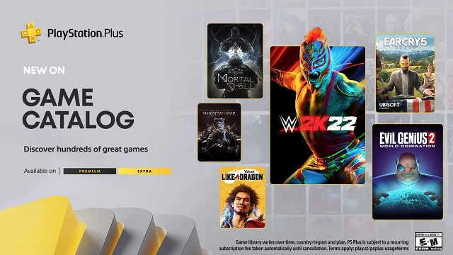 PS Plus Extra Premium December 2022 Games