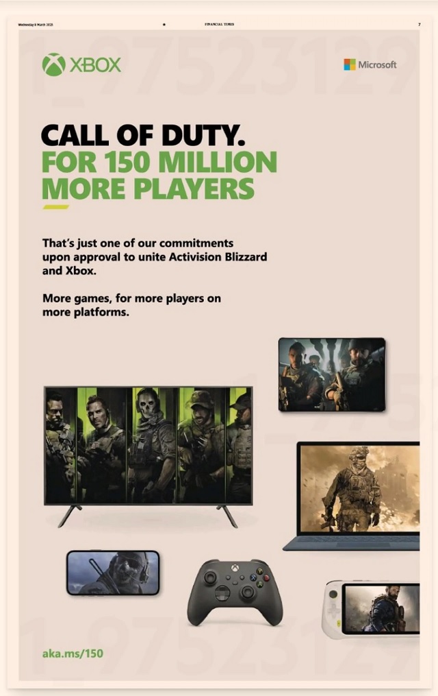 Microsoft Uses Newspaper Ads to Promote Call of Duty Activision ...