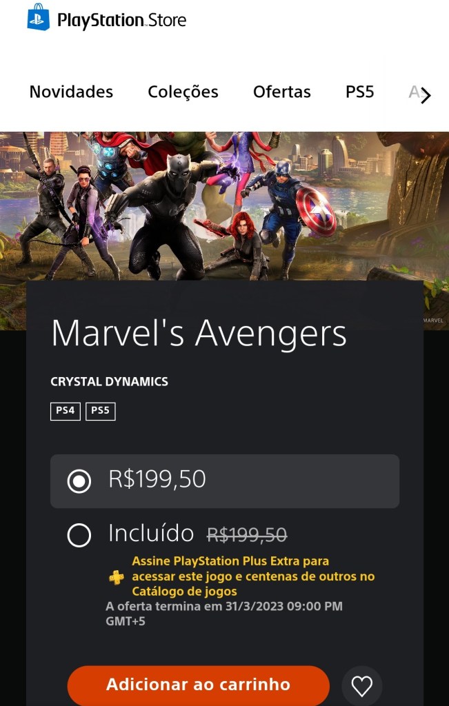 Marvel's Avengers PS Plus Version Being Pulled March 31st