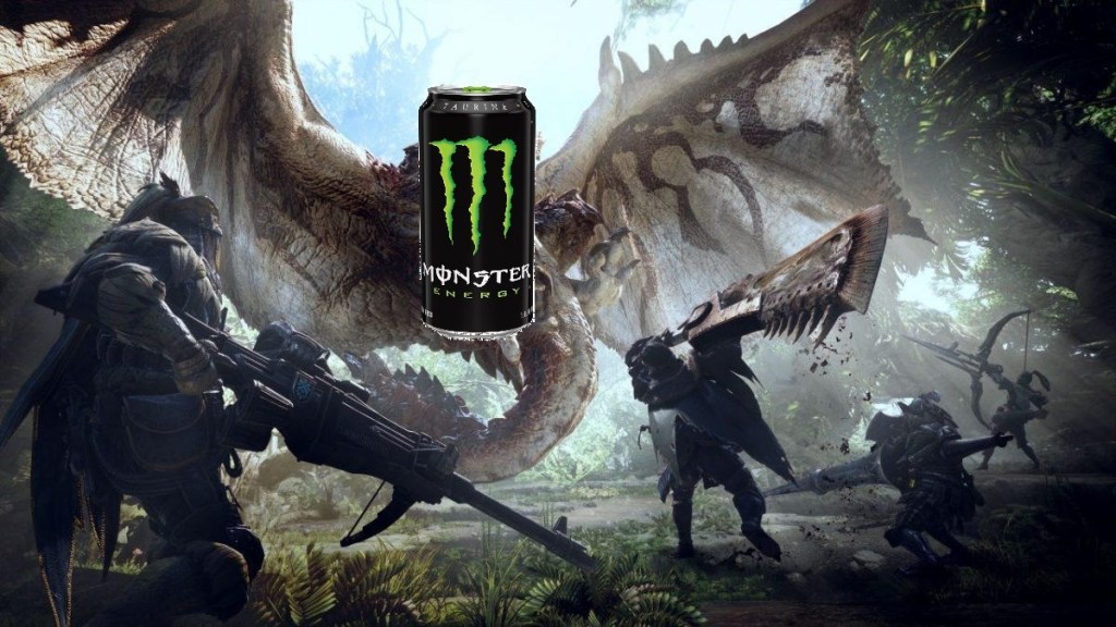 Monster Hunter Energy Drink Trademark