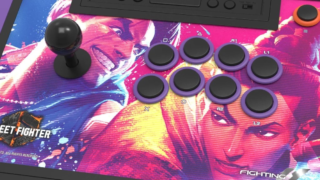 SF6 fighting stick for PS5, PS4