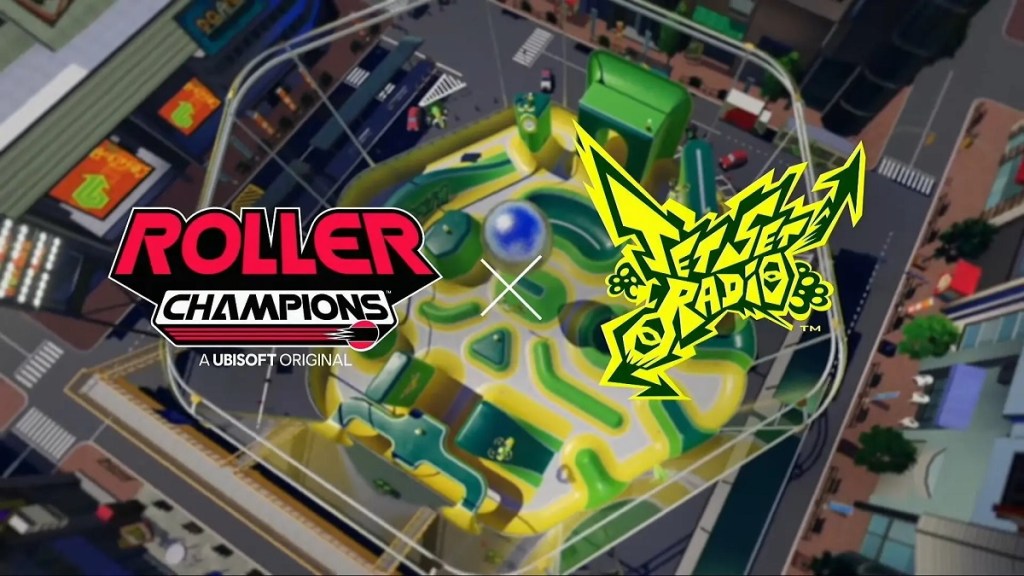 Roller Champions Jet Set Radio Crossover