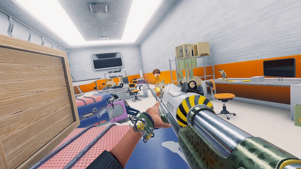 Screenshot of an interior level in Vertigo 2