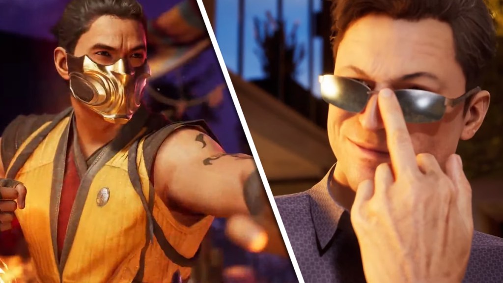 Mortal Kombat 1 Scorpion, Johnny Cage Gameplay Contains Many Groin Punches & Taunting