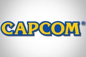 Capcom logo on white background with vignette