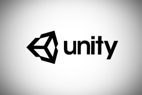 Unity logo with vignette