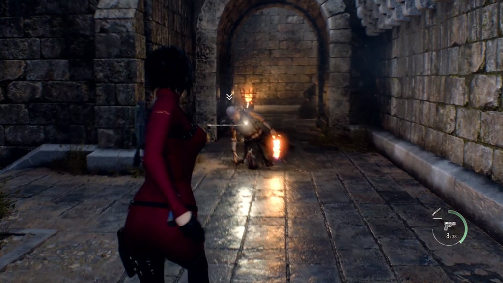 Ada Wong grapple guns into action in Resident Evil 4 Separate Ways DLC