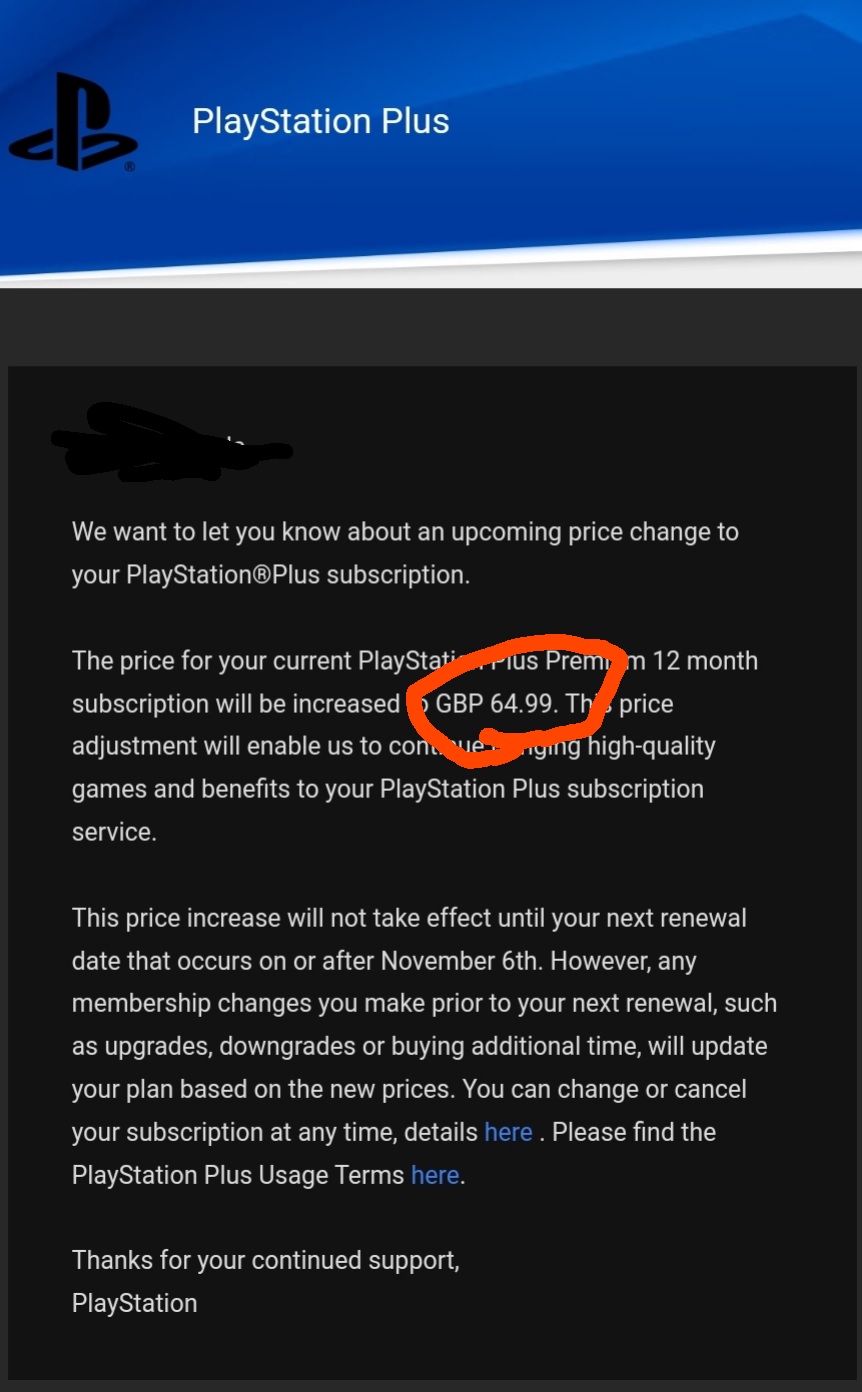 Sony announces official price increase to PlayStation Plus tiers