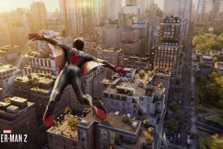 Spider-Man 2 PS5ゲームプレイには、秋のダメージがあります