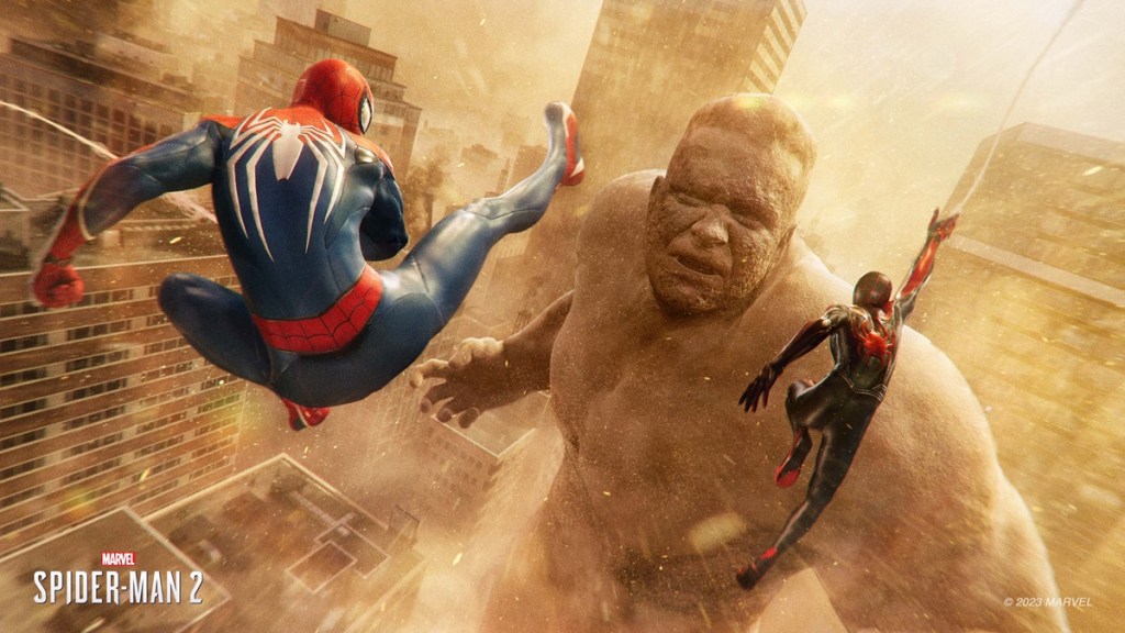 Spider-Man 2 PS5 Devs Ditched a Venomized Sandman Concept