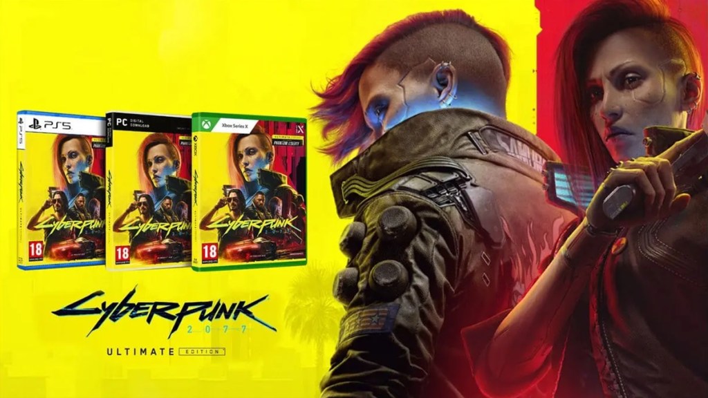 Cyberpunk 2077 Ultimate Edition on PS5 doesn't have DLC on disc