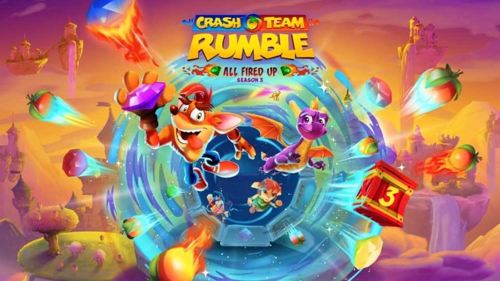 Spyro the Dragon and Elora Join Crash Team Rumble Season 3