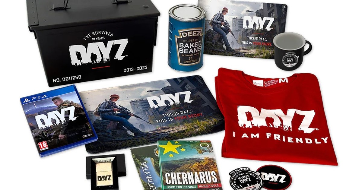 Caja de productos del décimo aniversario de DayZ ya a la venta