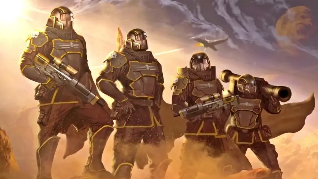 helldivers 2 launch trailer