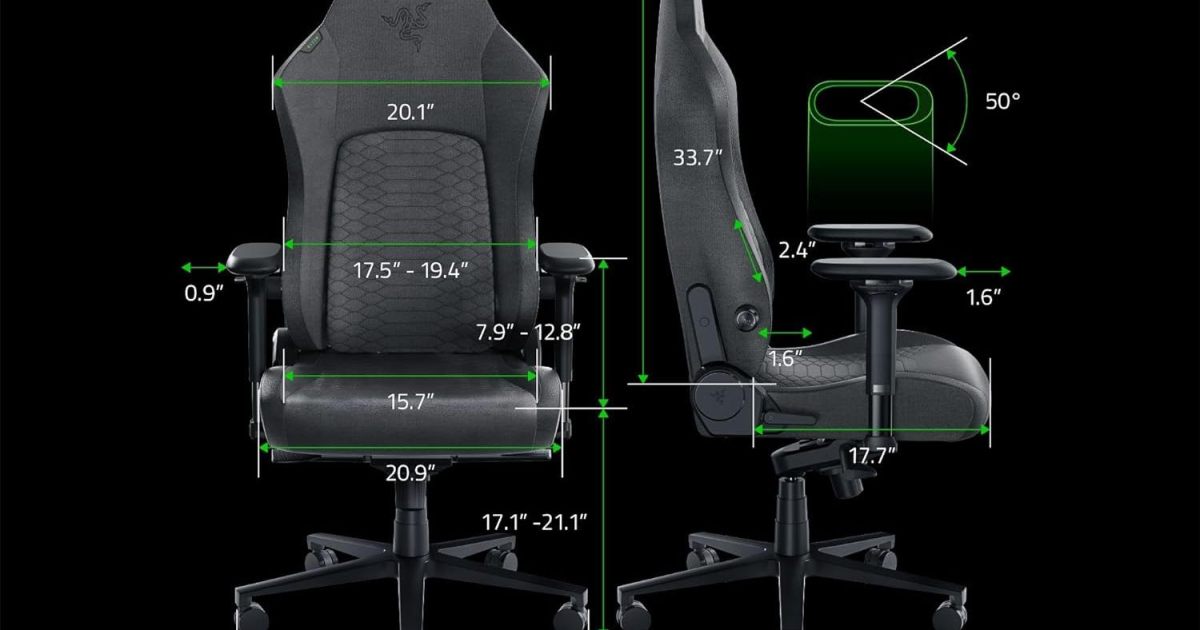 Revisión de la silla para juegos Razer Iskur V2: soporte lumbar bien hecho