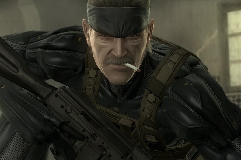 Metal Gear Solid 4 Old Snake