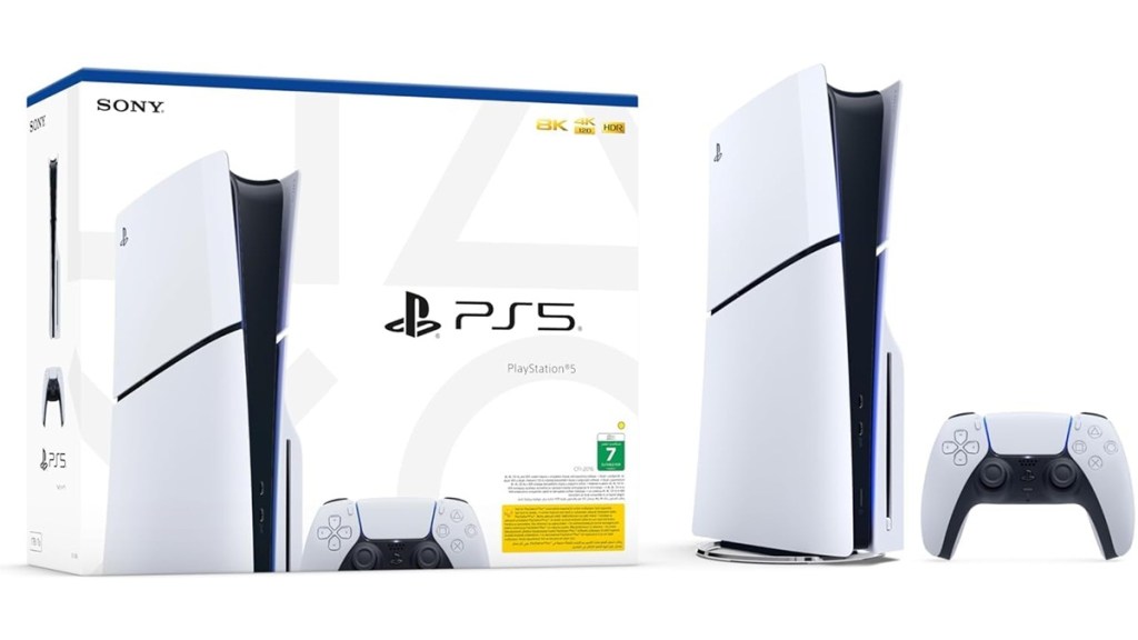 PS5 console box