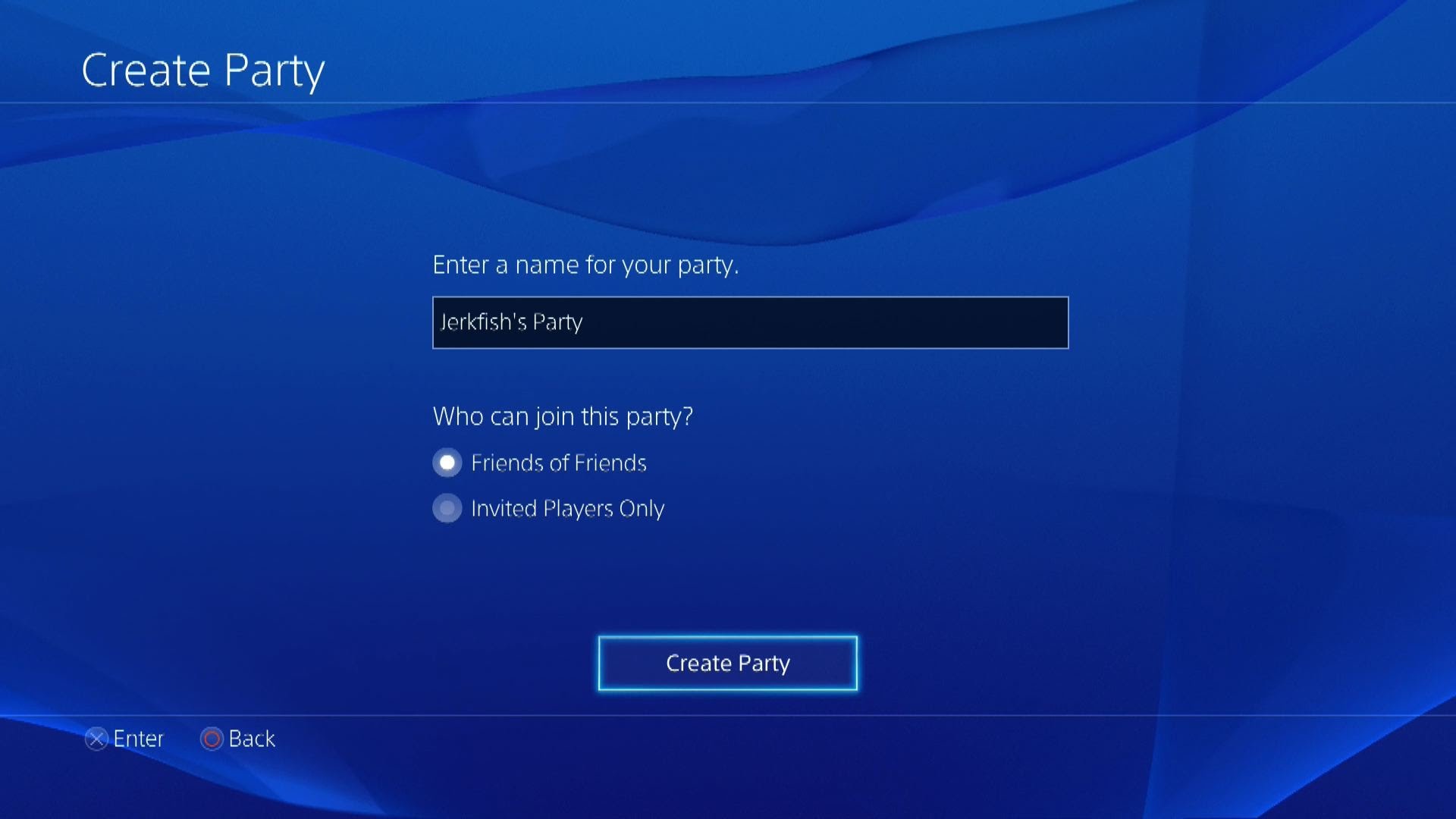 Party Chat & Online Play